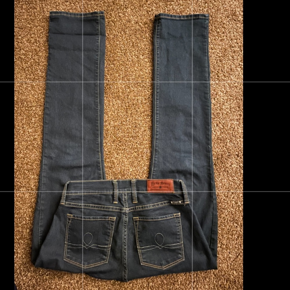 Lucky Brand Blue Jeans Sophia Skinny Sz 2/26 New
